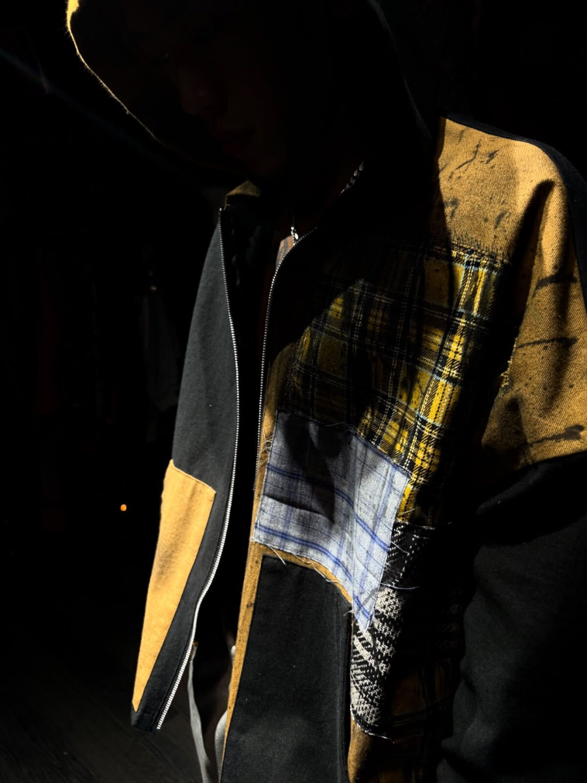 original zip up hoodie 